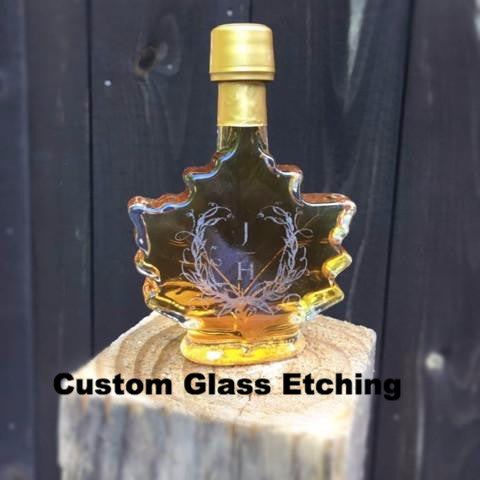 Vermont Maple Leaf Glass
