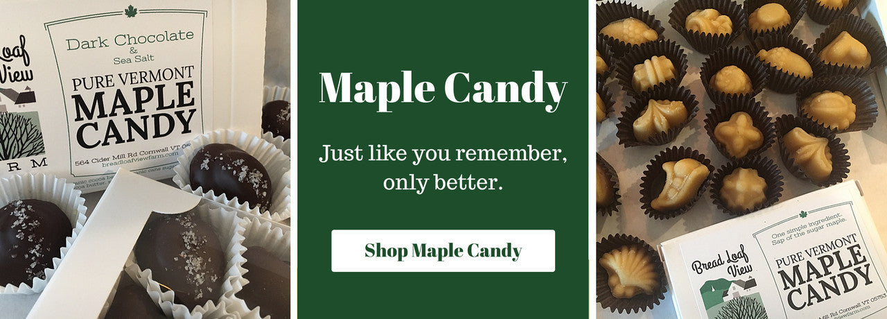 Vermont Maple Candies + Chocolate Covered Maple Candies